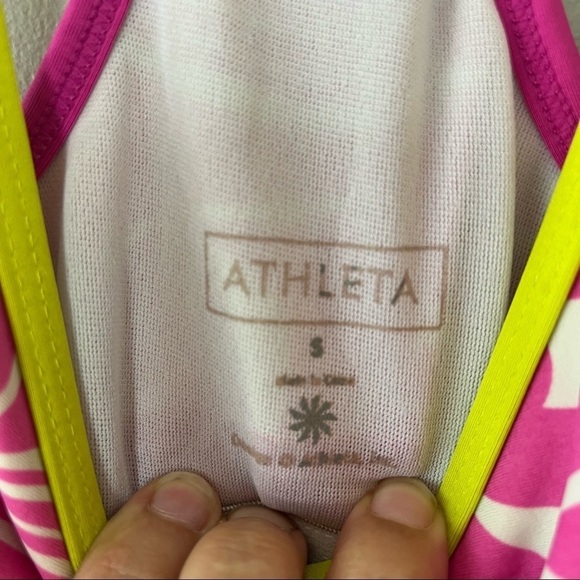 Athleta Pink Tankini with Reversible Bottoms - Picture 2 of 16